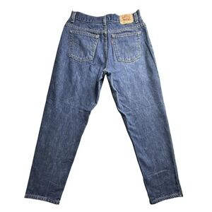 Levis 550 Jeans Womens 12 Short Blue Classic Relaxed High Rise Tapered Leg‎
